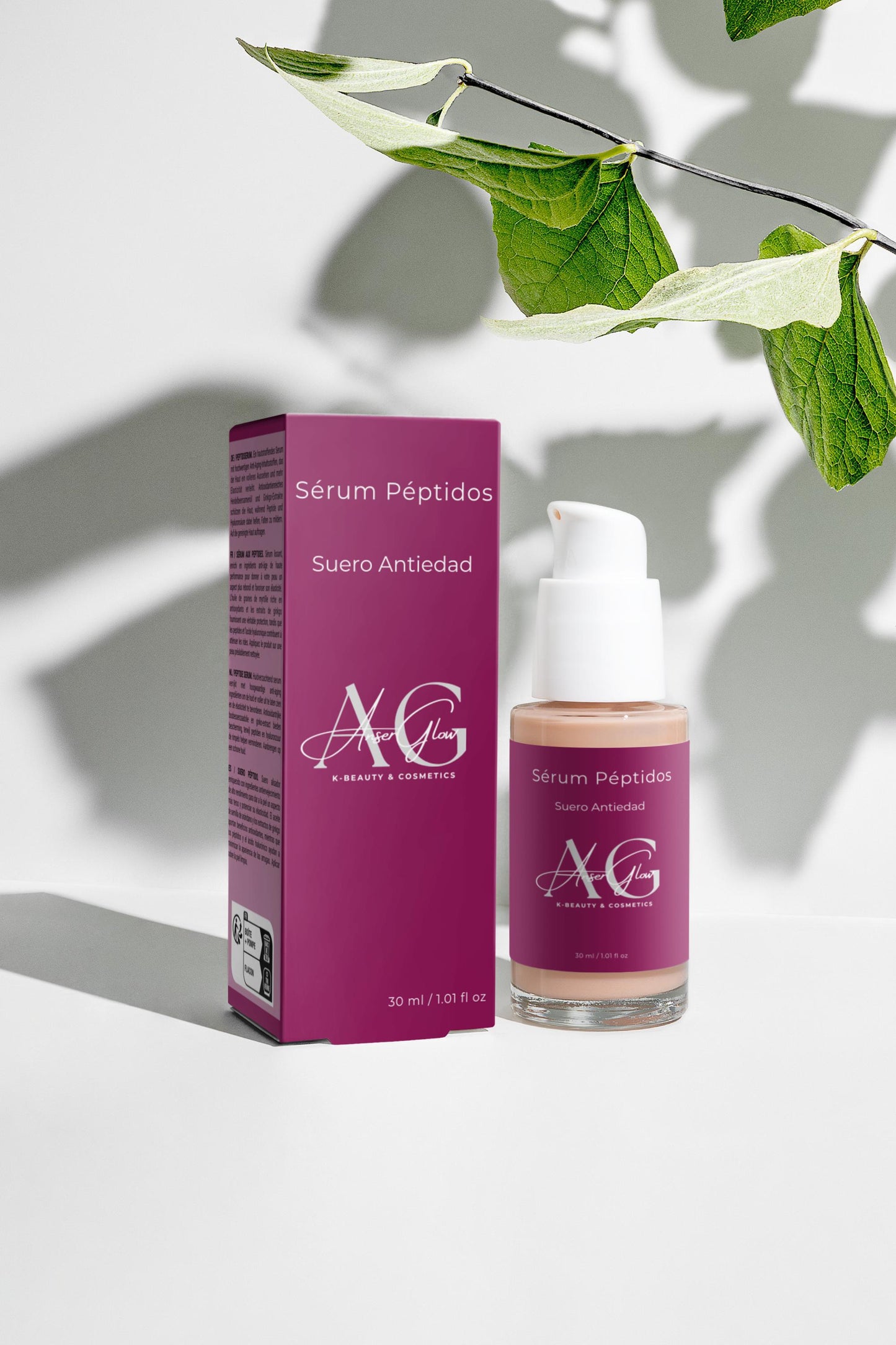 Sérum Péptidos. Suero Antiedad Efecto BOTOX