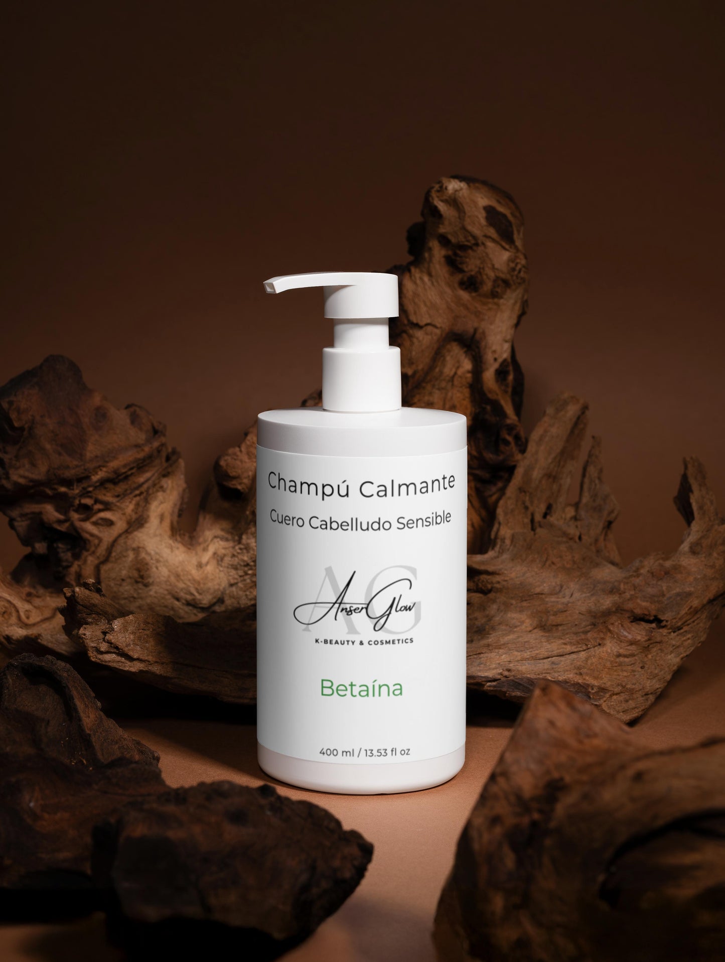 Champú Calmante. Cuero Cabelludo Sensible. Betaína