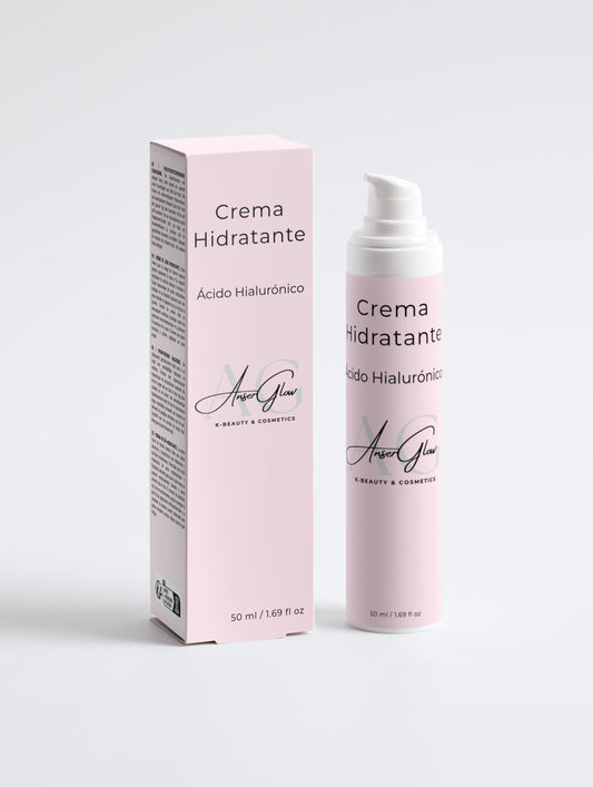 Crema Hidratante. Ácido Hialurónico
