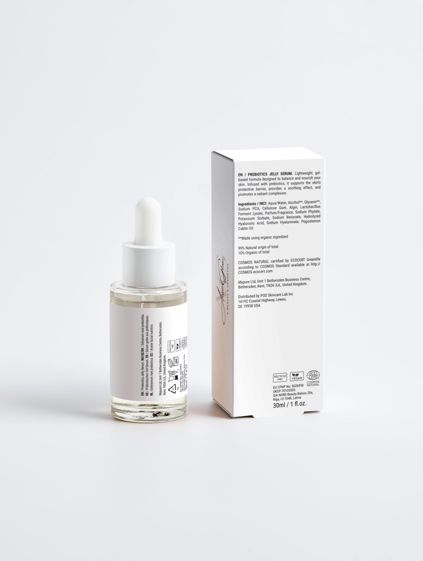 Sérum Prebióticos Bioactivos. Hidratación Radiante
