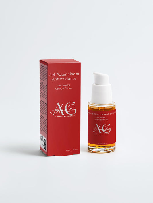 Gel Potenciador Antioxidante. Iluminador. Ginkgo Bilova