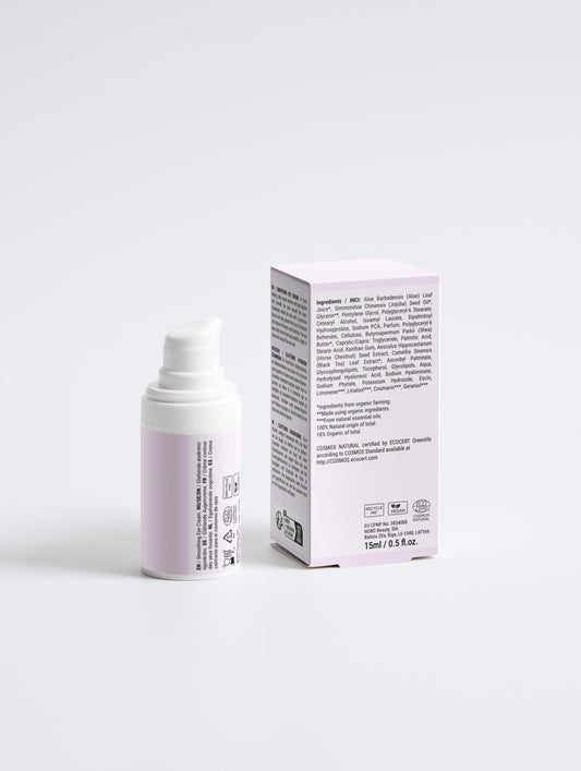 Crema Firmeza y Elasticidad. Contorno de Ojos. Ceramidas