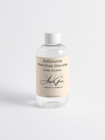 Exfoliante Manchas Oscuras. Ácido Glicólico