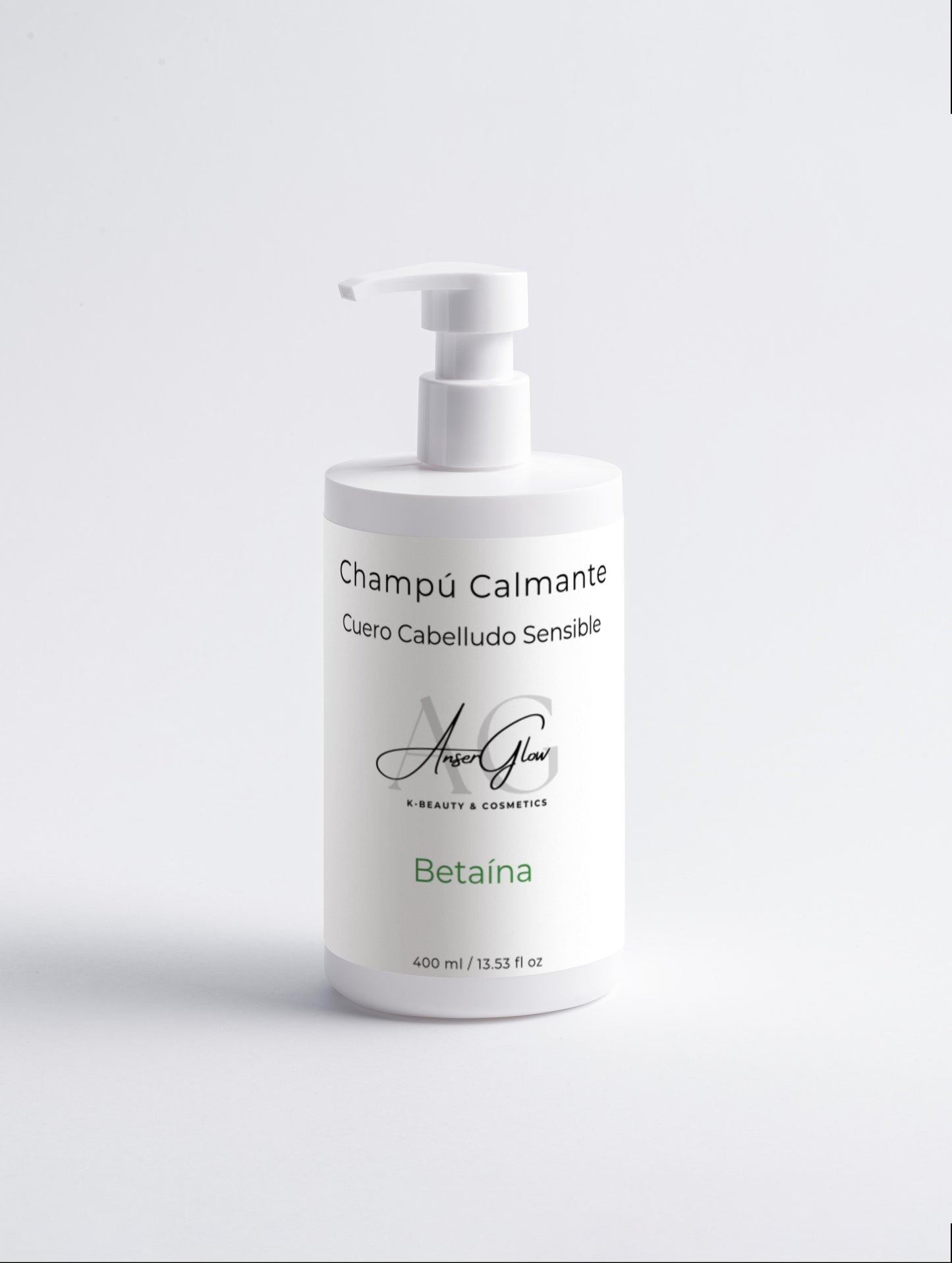 Champú Calmante. Cuero Cabelludo Sensible. Betaína