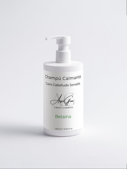 Champú Calmante. Cuero Cabelludo Sensible. Betaína