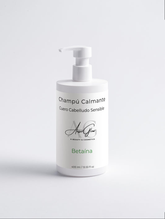 Champú Calmante. Cuero Cabelludo Sensible. Betaína