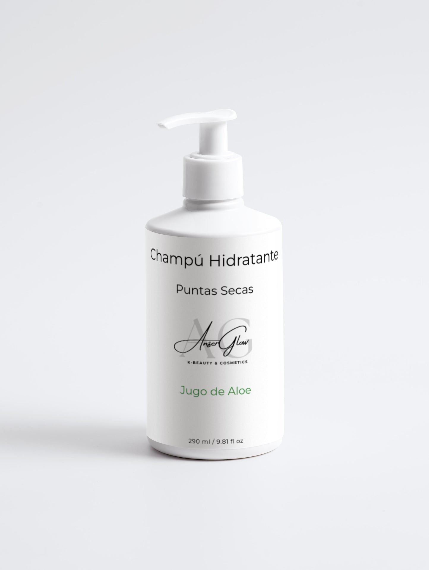 Champú Hidratante. Puntas Secas. Jugo de Aloe