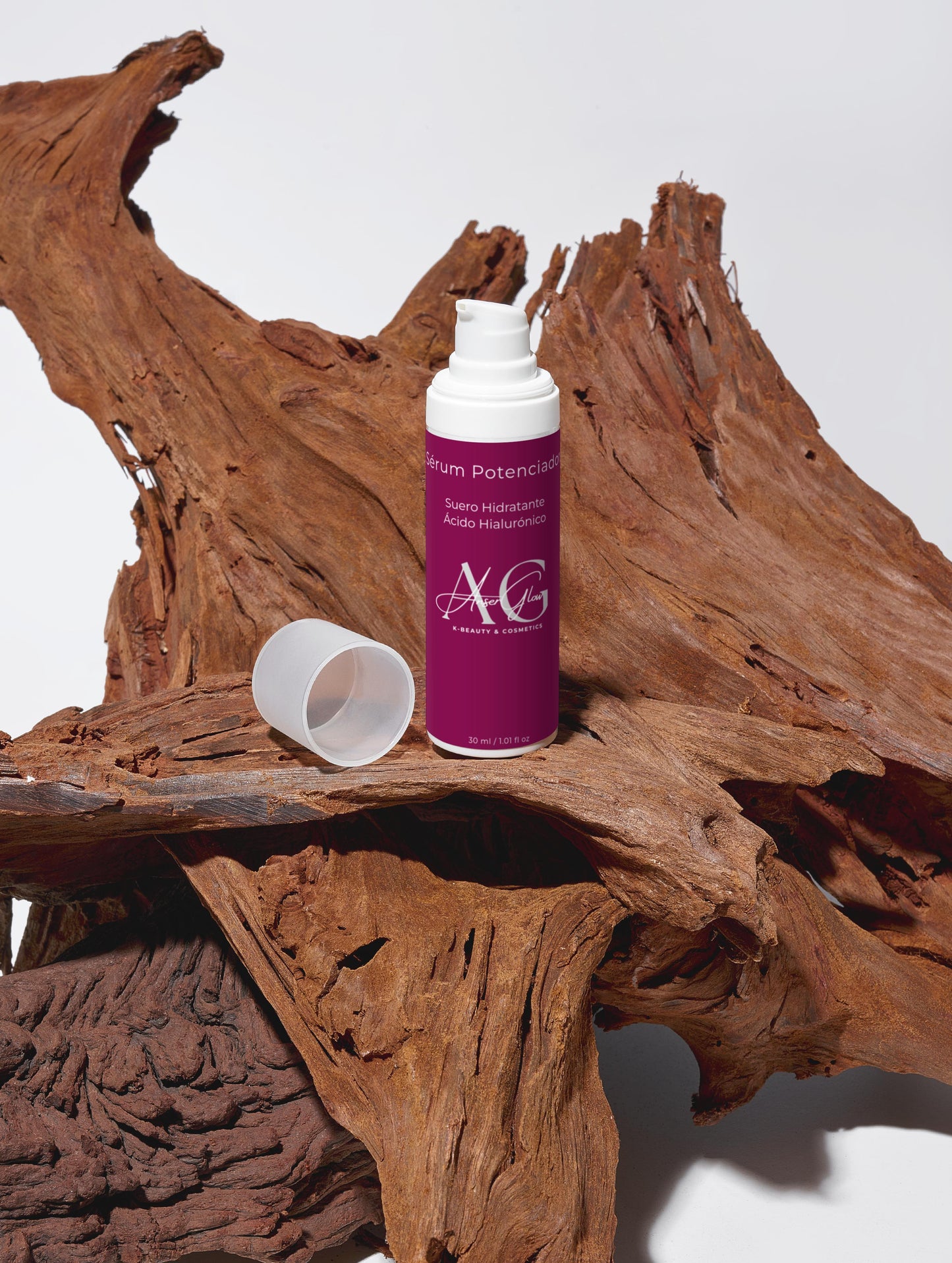 Sérum Potenciador. Suero hidratante. Ácido hialurónico
