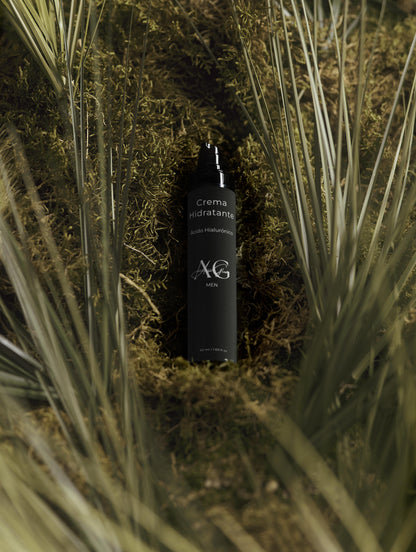 Crema Hidratante. Ácido Hialurónico. Para Hombres
