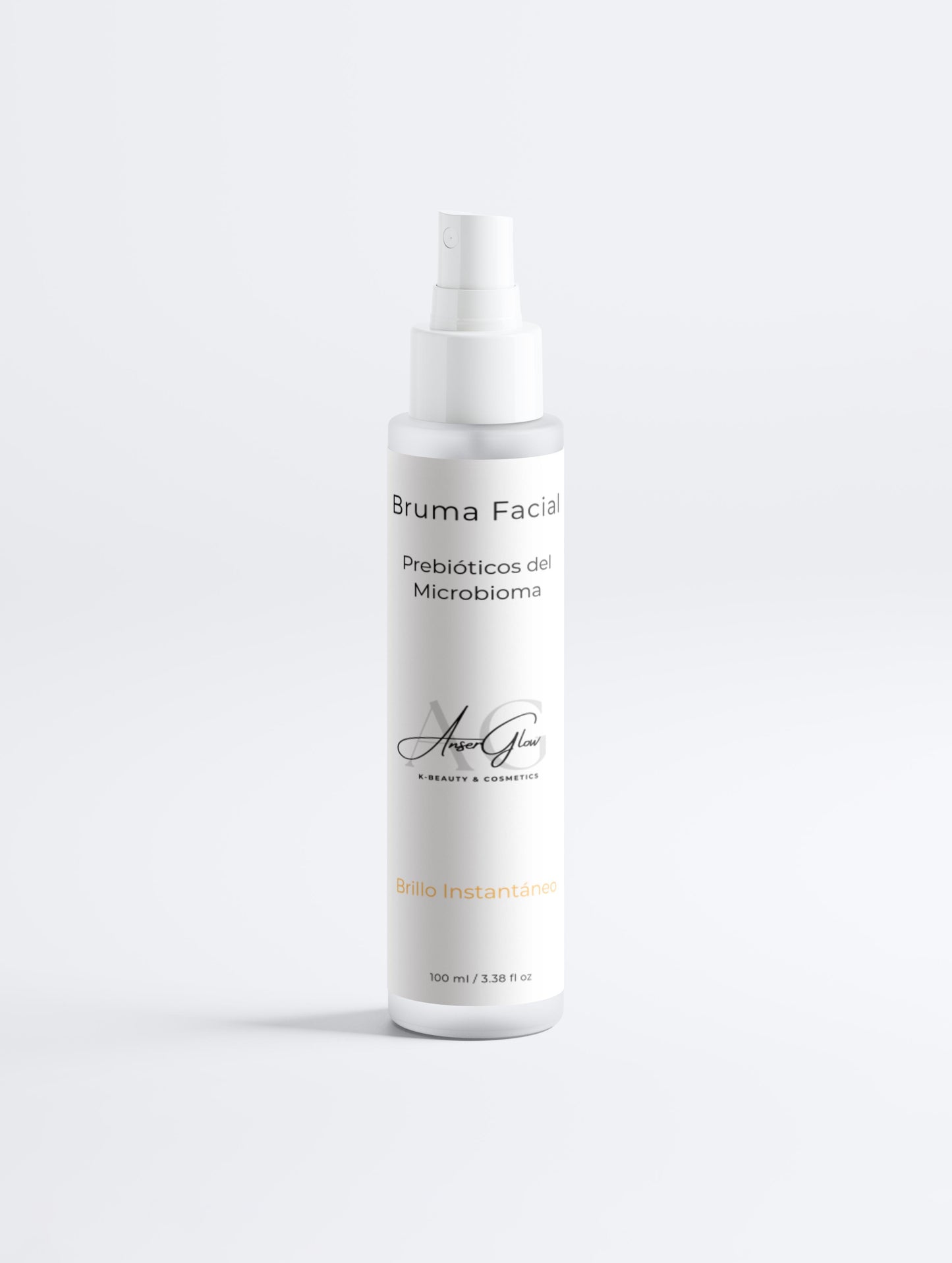 Bruma Facial Prebióticos. Brillo Instantáneo